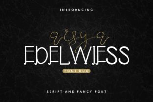 Arsya Edelwiess Duo: A Match Made in Typography