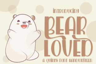 Bear Loved: A Sweet Hand-Lettered Script Font