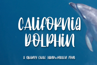 California Dolphin Font: Casual, Friendly Handwriting