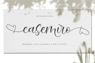 Casemiro: A Charming Script Font for Designers Seeking Elegance and Authenticity