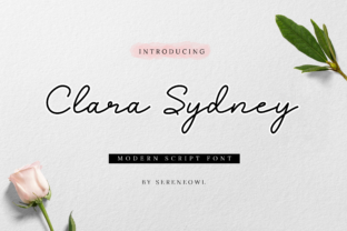 Clara Sydney: The Modern Script Font for Creatives