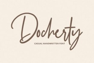 Docherty: A Friendly Handwritten Font with Boundless Charm