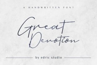 Great Devotion: The Charming Script That Brings Your Crafting Projects to Life