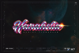 Hanahelia: The Dynamic Script with Casual Charm