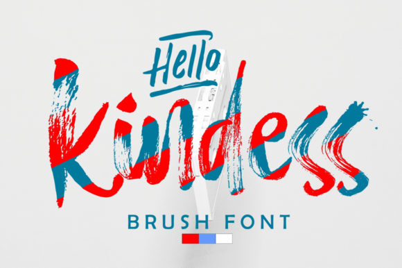 Hello Kindess: A Playful Dry Brush Script with Authentic Charm