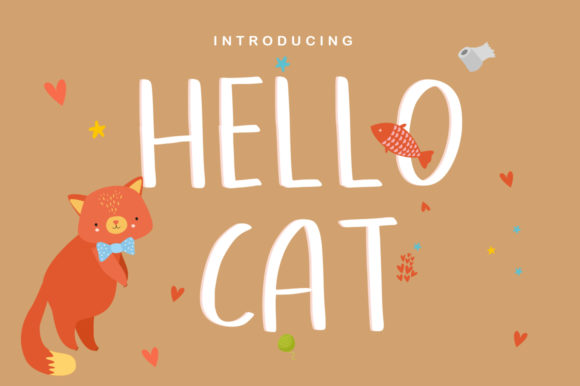 Hellocat: A Magical Script Font of Timeless Elegance