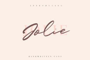 Jolie: The Contemporary Script Redefining Visual Communication for Modern Creators