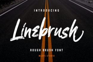 Linebrush: The Casual Script Font Built for Playful Expression