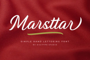 Marsttar: A Stylish and Elegant Script Font That Makes Every Design Feel Intentional