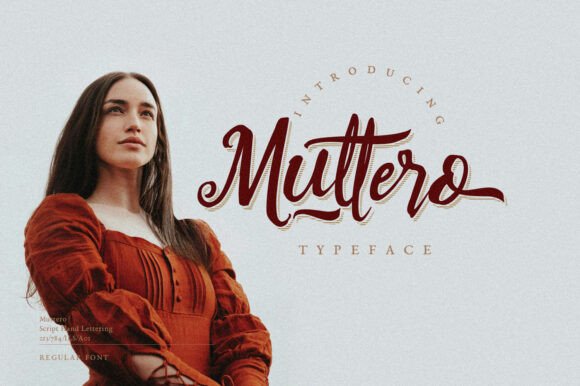 Muttero: The Gorgeous Hand-Lettered Script with an Authentic Twist You’ll Love