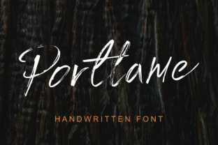 Portlame: The Casual Brush Script for Quirky Branding