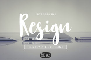 Resign: The Script That Feels Like a Handwritten Note from a Friend