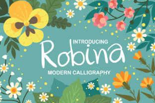 Robina: The Handwritten Script Font That Adds Soul to Every Project