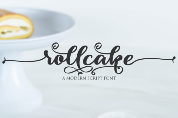 Rollcake: The Elegant Script Font That Redefines Modern Calligraphy