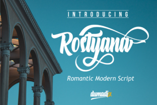 Rostyana: A Script Font That Feels Like Handwritten Joy