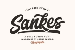 Sankes: A Casual Marker Script Font With Personality
