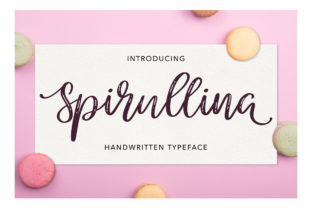 Spirullina: The Romantic Script Font That Elevates Casual Elegance