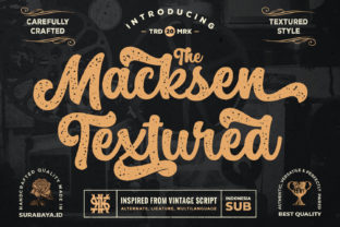 The Macksen Textured: Where Handwritten Warmth Meets Tactile Realism for Modern Creatives