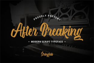 When a Font Feels Like a Memory: Working With After Breaking
