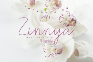 Zinnya: A Practical Handwritten Script Font for Modern Branding